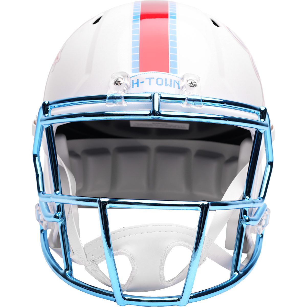 Houston Texans full size 2026 Rivalries Alternate replica helmet front view