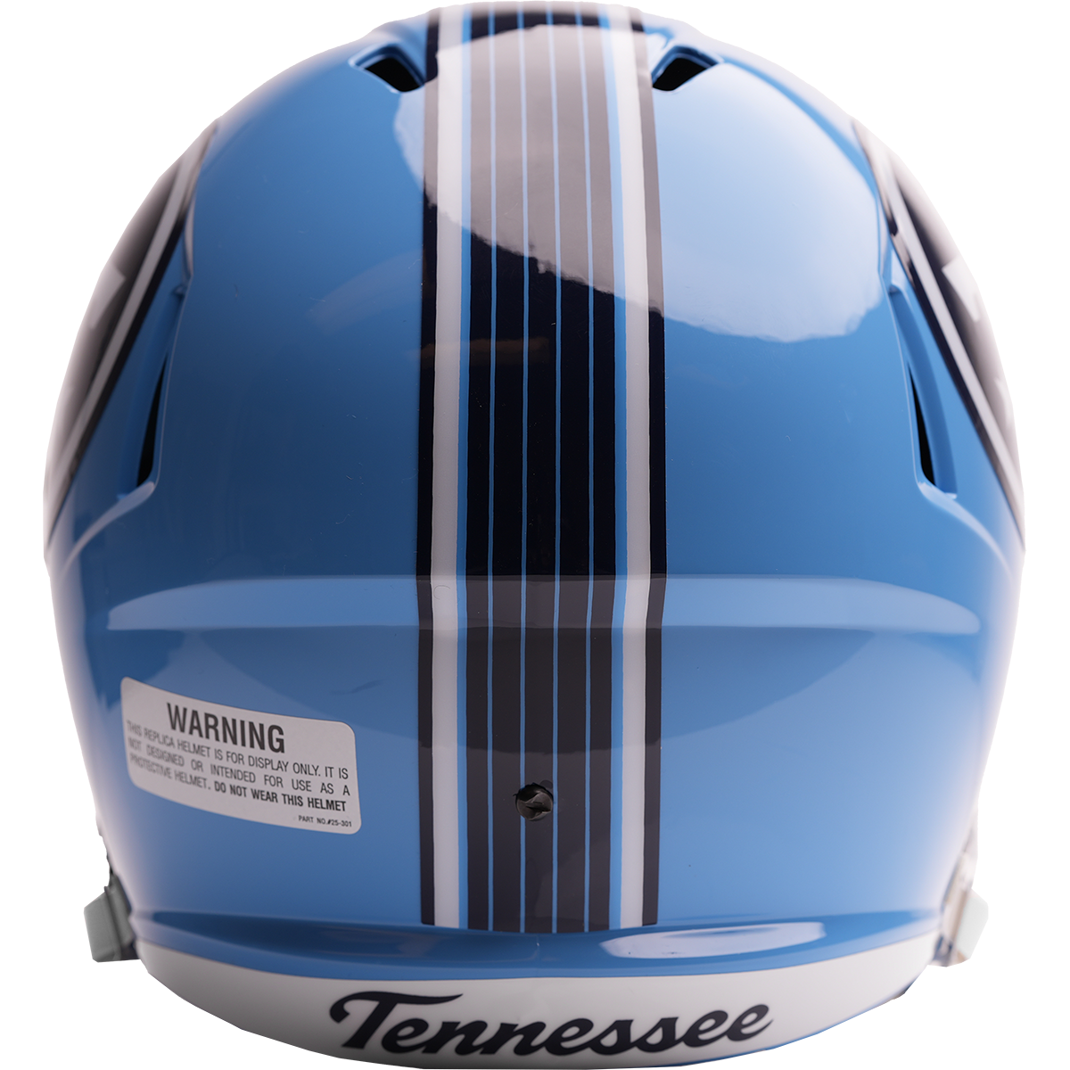 Tennessee Titans full size 2026 Rivalries Alternate replica helmet back view