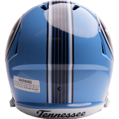 Tennessee Titans full size 2026 Rivalries Alternate replica helmet back view