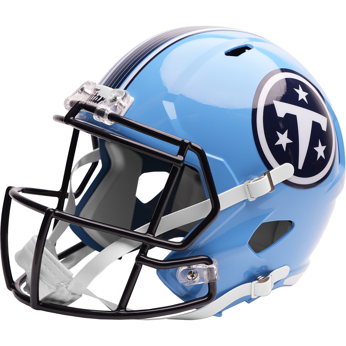 Tennessee Titans full size 2026 Rivalries Alternate replica helmet left side view