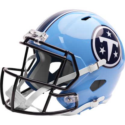 Tennessee Titans full size 2026 Rivalries Alternate replica helmet left side view