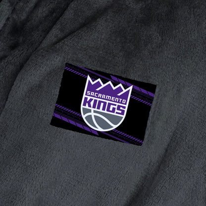 Sacramento Kings team color bathrobe patch