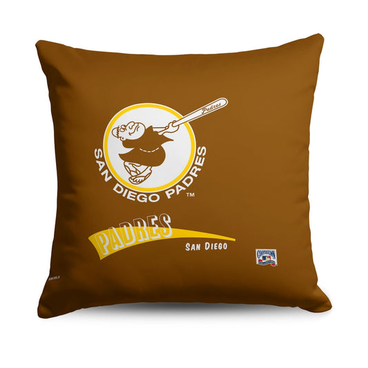 San Diego Padres CC Throwback pillow