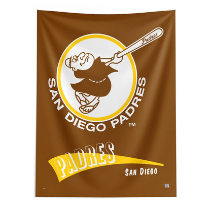 San Diego Padres throwback wall hanging