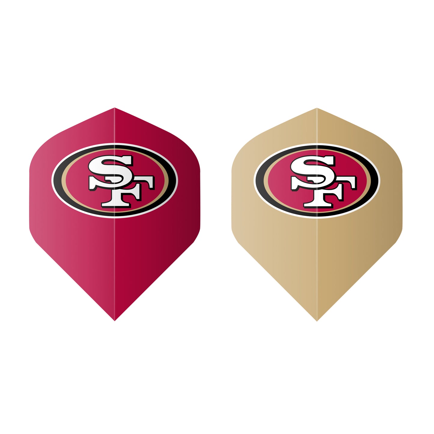 San Francisco 49ers Dart Flights