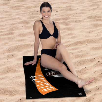 San Francisco Giants CC throwback beach towel