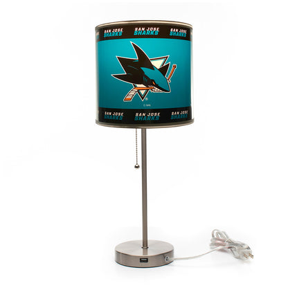 San Jose Sharks table lamp