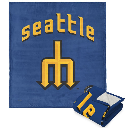 Seattle Mariners CITY CONNECT Sherpa Blanket