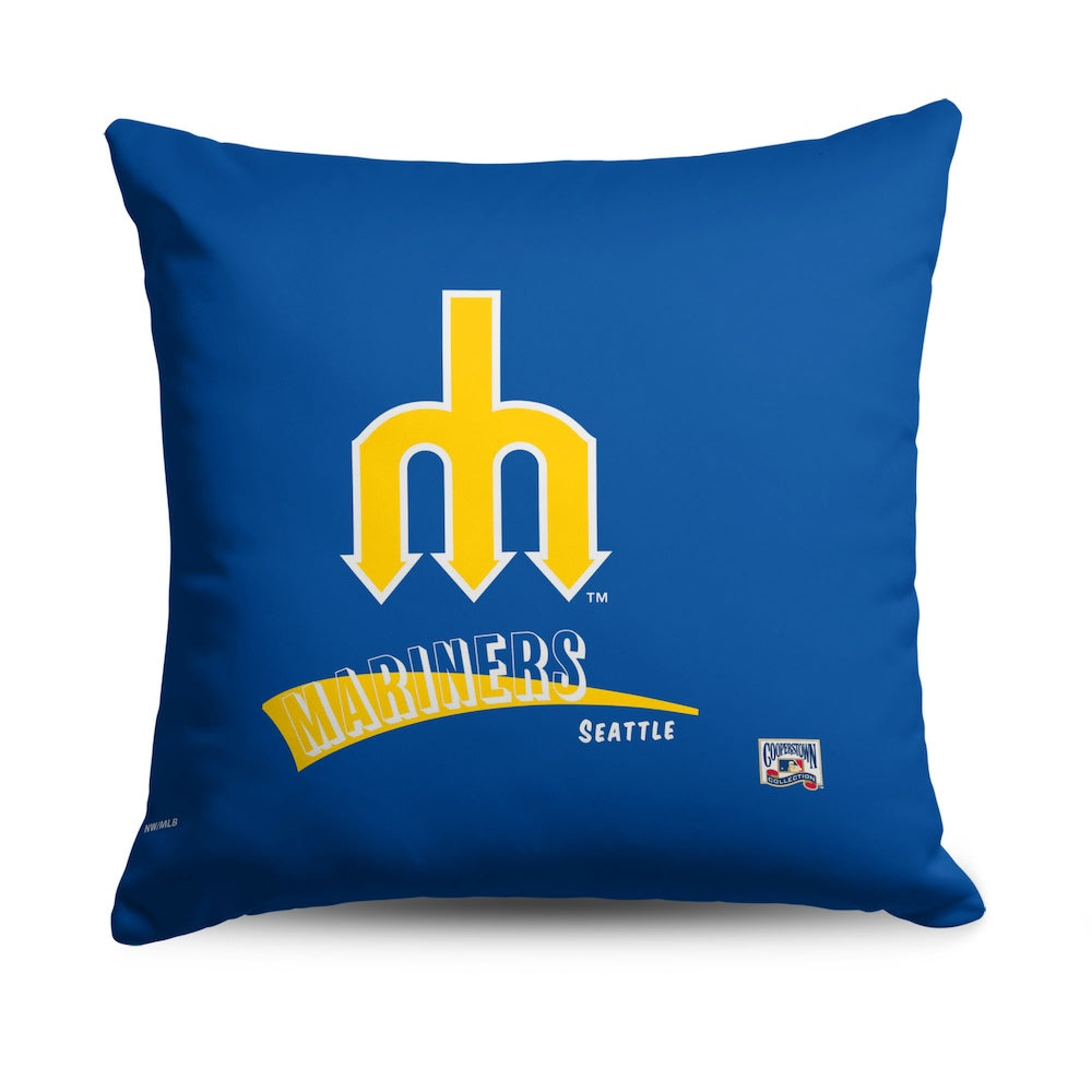 Seattle Mariners CC Throwback pillow