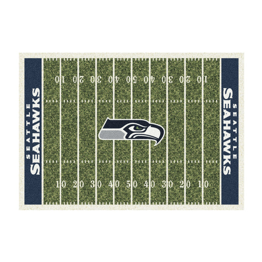 Seattle Seahawks home field style area rug