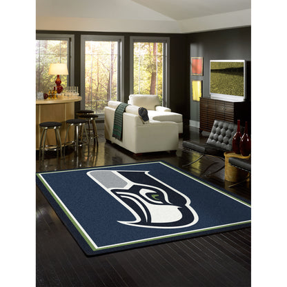 Seattle Seahawks spirit style area rug life