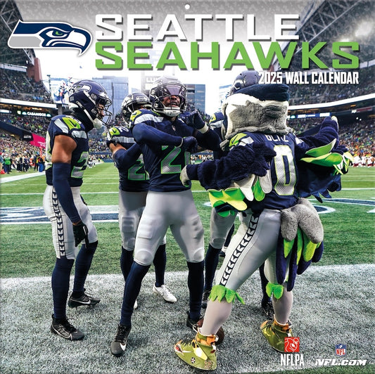 Seattle Seahawks Team Photos Wall Calendar