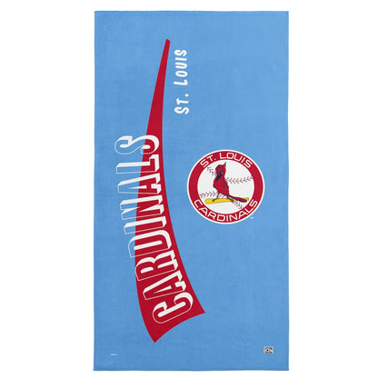 St. Louis Cardinals throwback beach towel