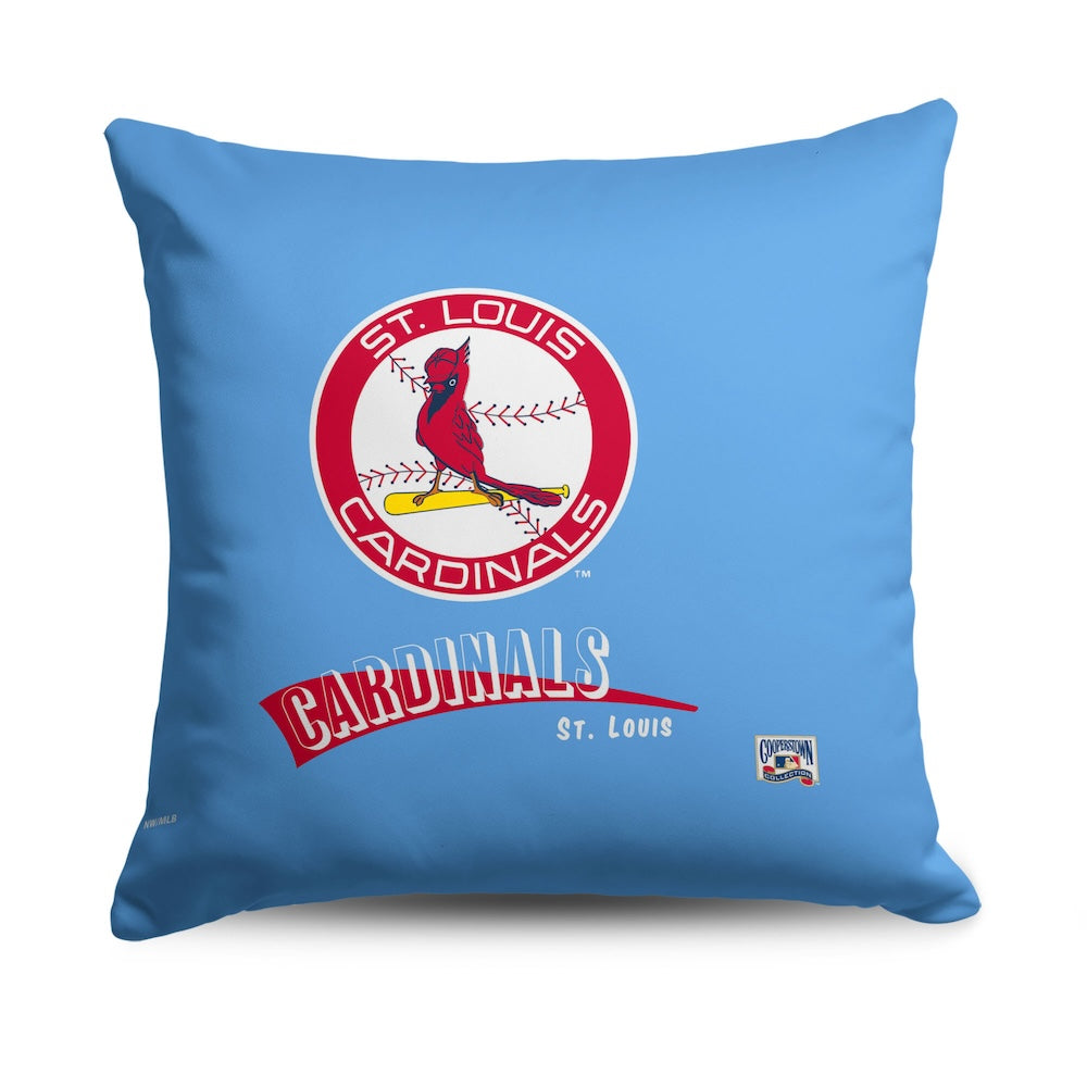 St. Louis Cardinals CC Throwback pillow