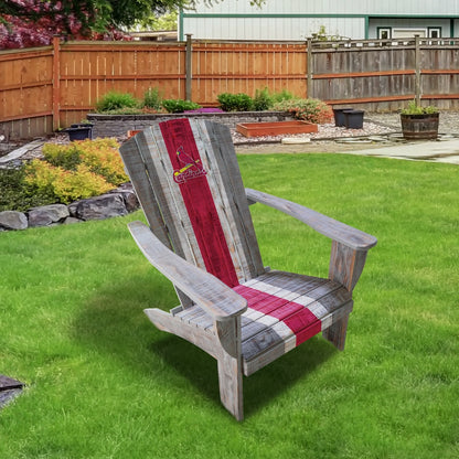 St. Louis Cardinals Outdoor Painted Adirondack Chair