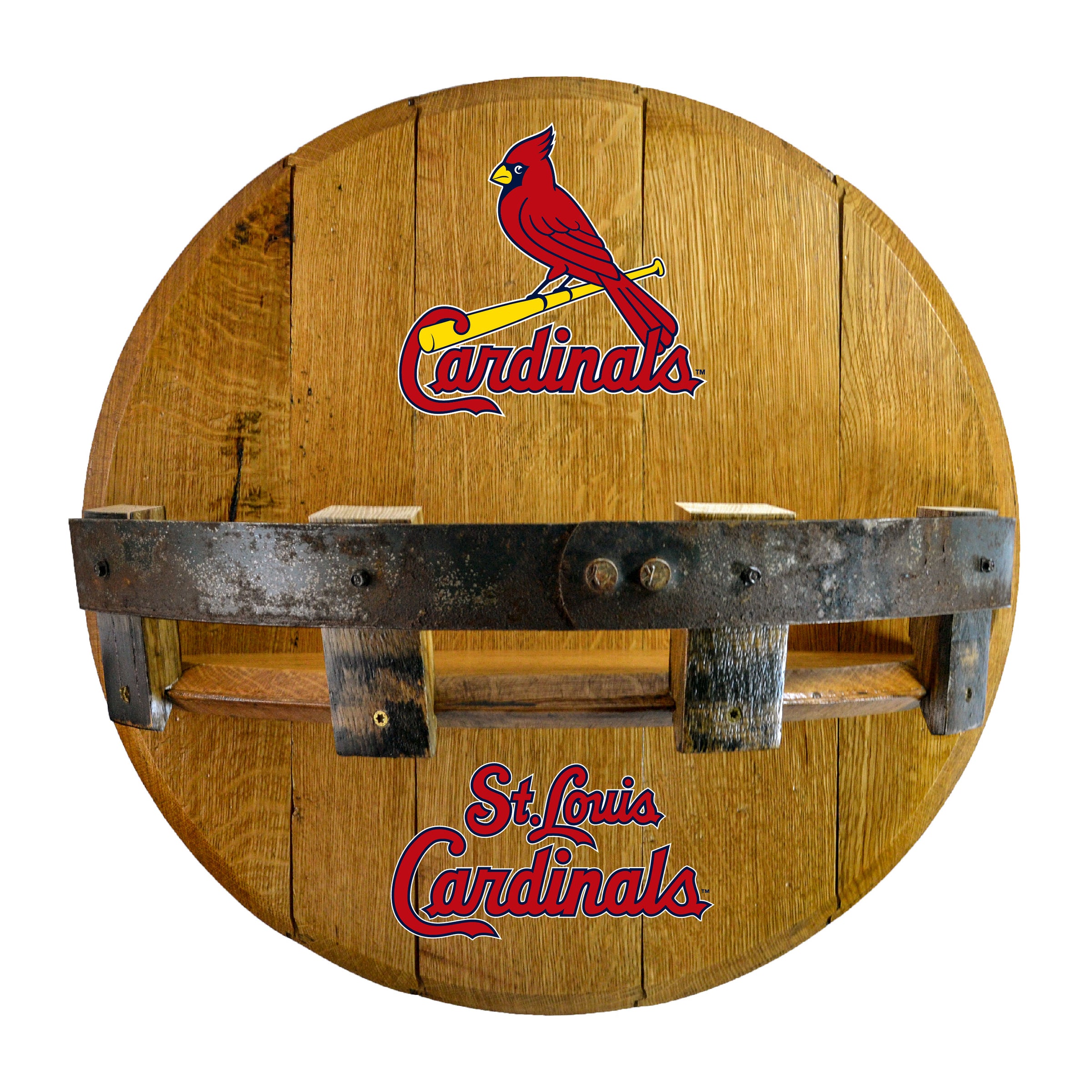 Cardinal Barrel Buy MLB St. Louis Cardinals Whiskey Oak Barrel Collectible Bar Shelf ...