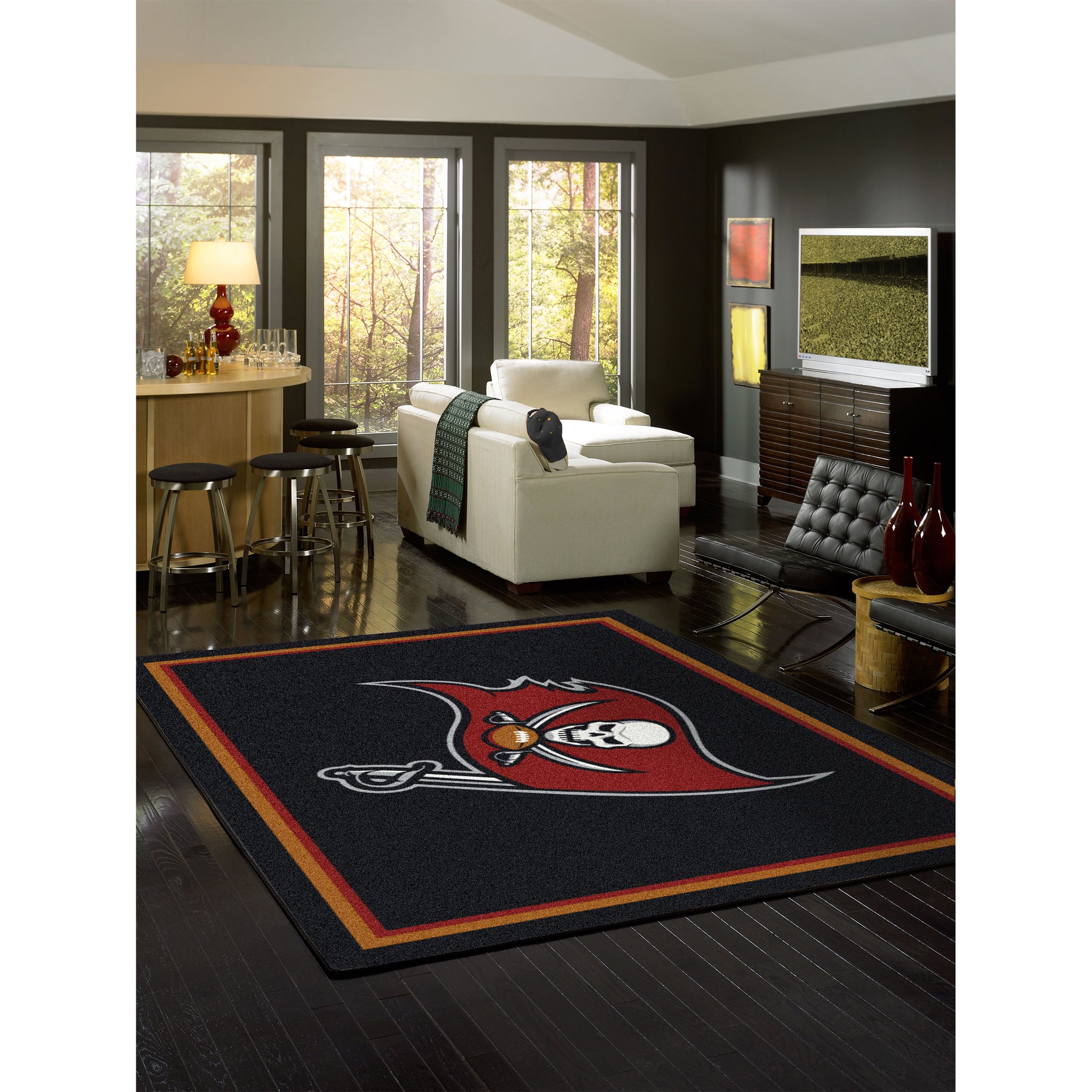 Tampa Bay Buccaneers spirit style area rug life