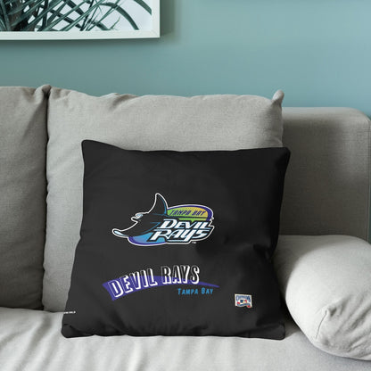 Tampa Bay Devil Rays old school logo pillow