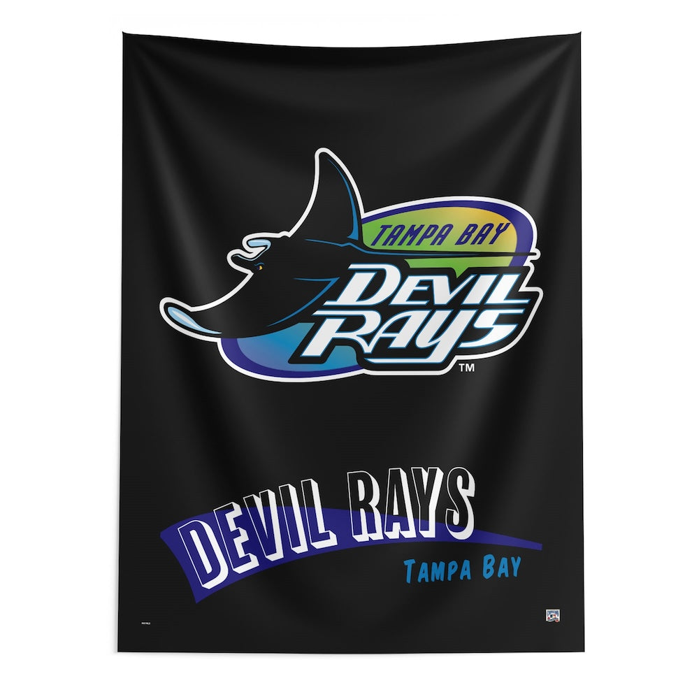 Tampa Bay Devil Rays throwback wall hanging