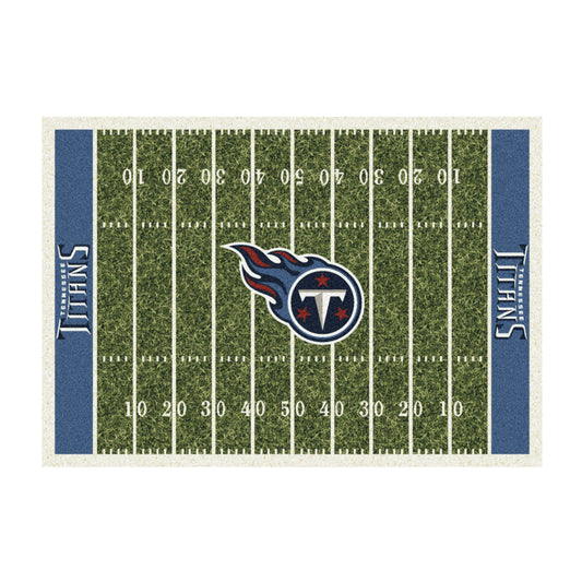 Tennessee Titans home field style area rug