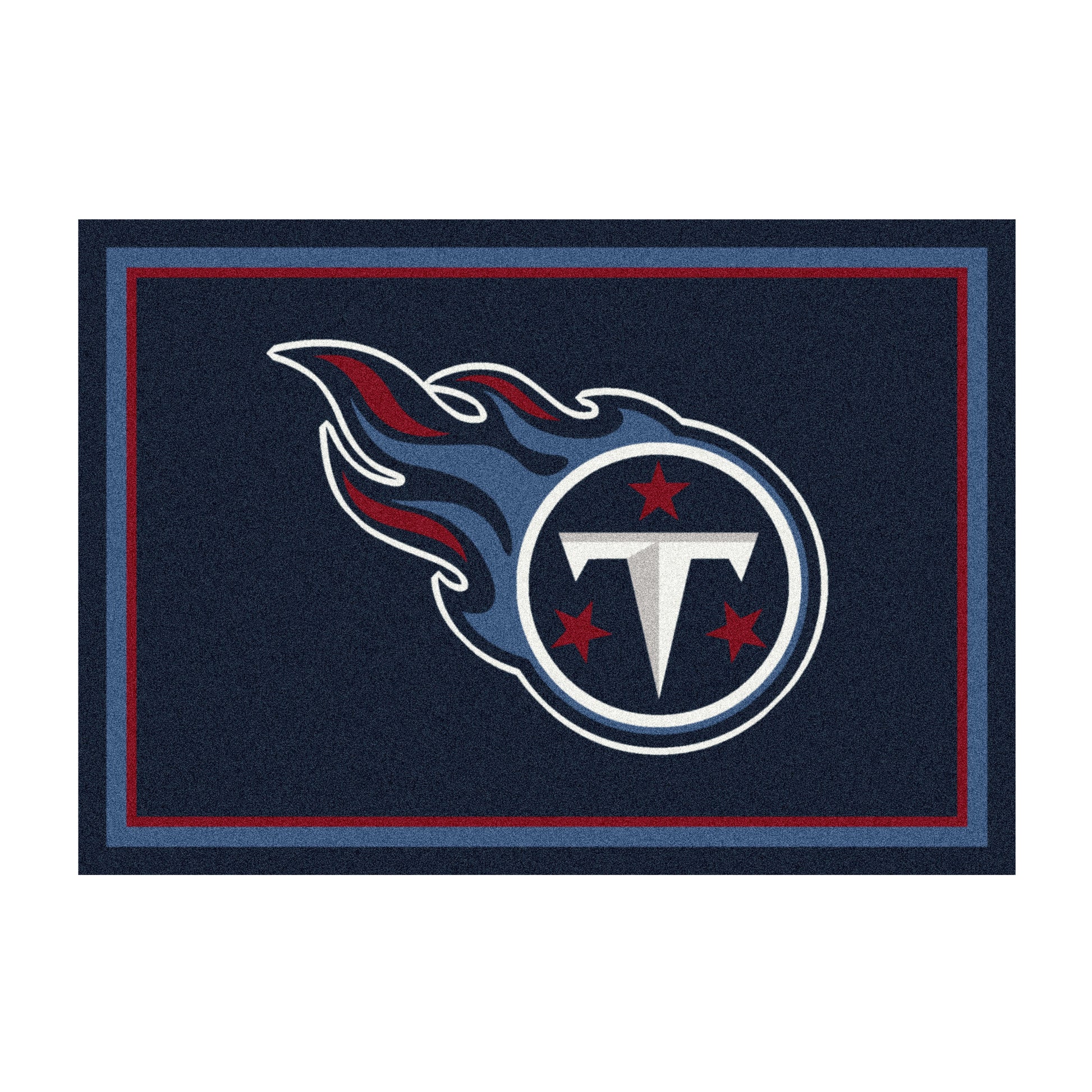 Tennessee Titans distressed style area rug