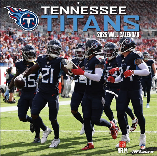 Tennessee Titans Team Photos Wall Calendar