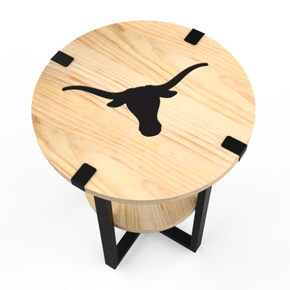 Texas Longhorns End Table