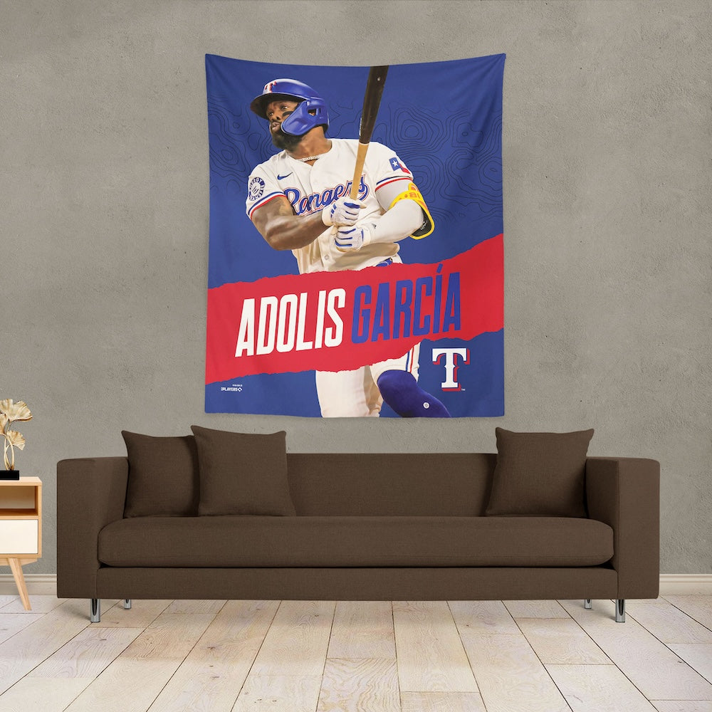 Texas Rangers Adolis Garcia wall poster