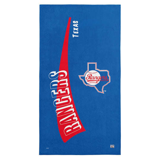 Texas Rangers throwback beach towel