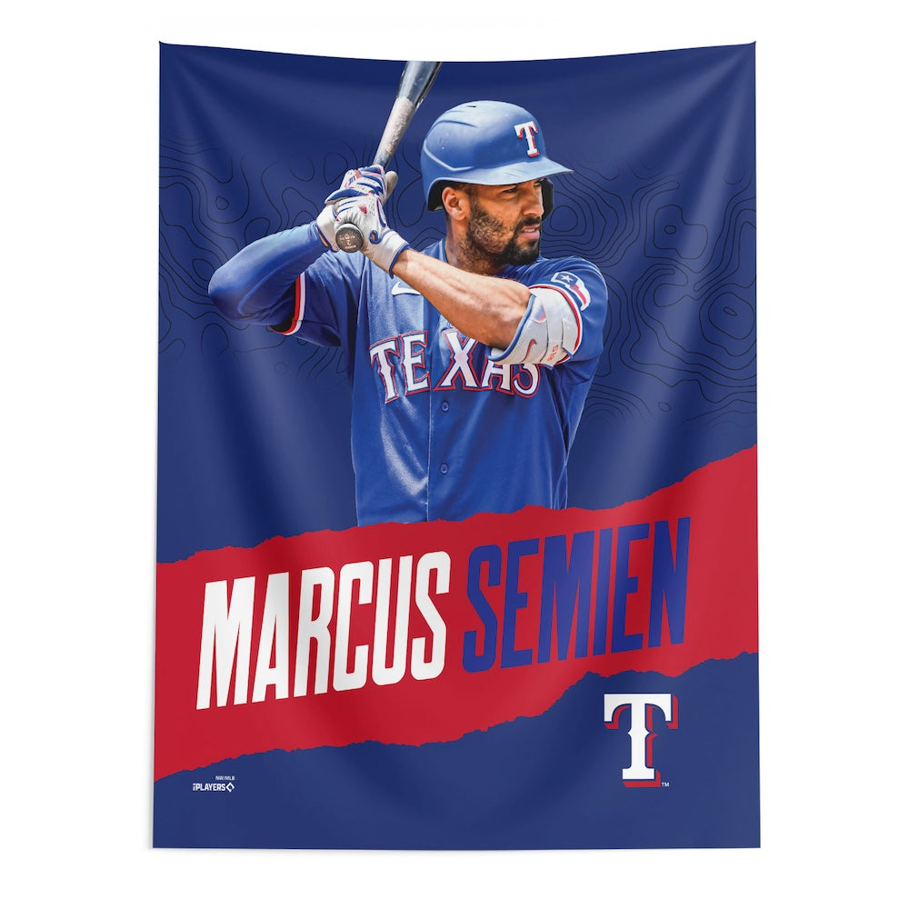 Texas Rangers Marcus Semien wall hanging