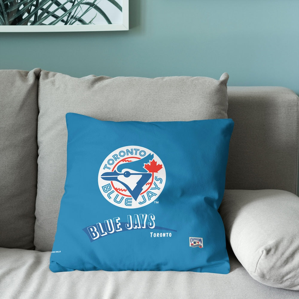 Toronto Blue Jays old school logo pillow