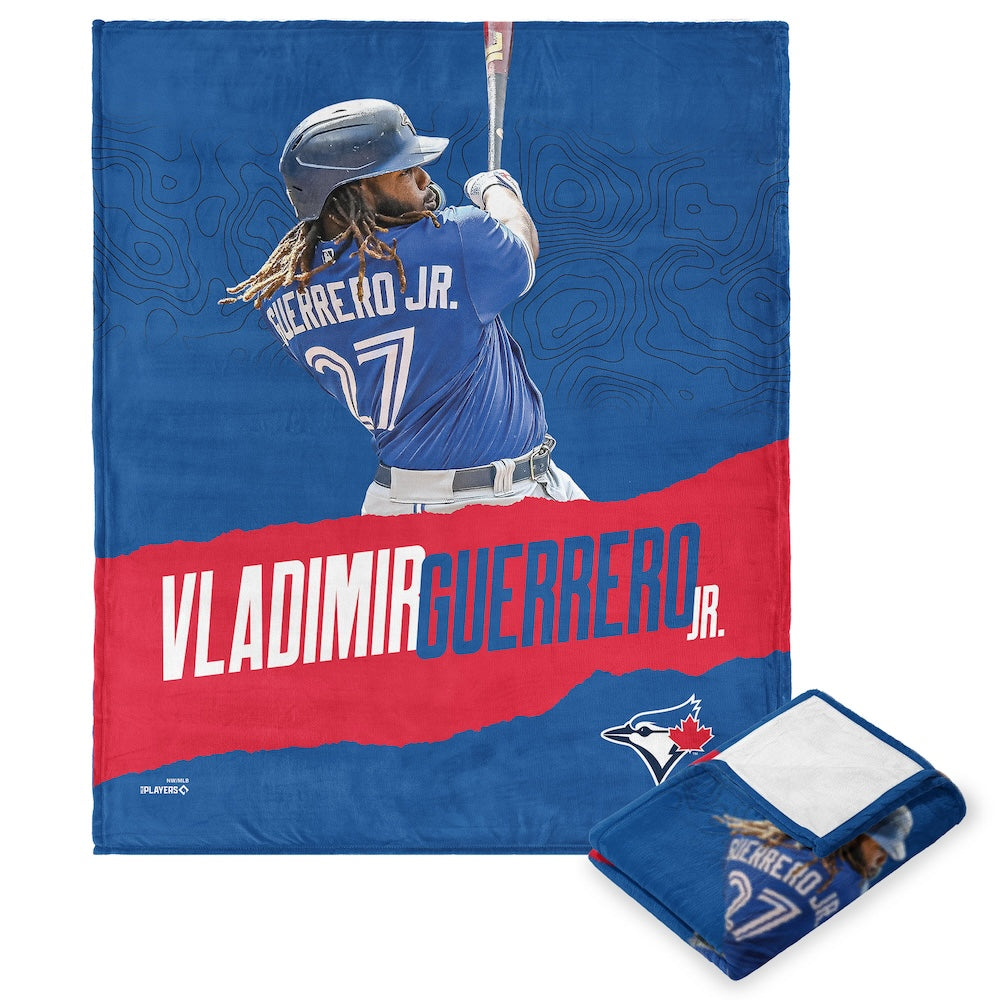 Toronto Blue Jays Vladimir Guerrero silk touch throw blanket