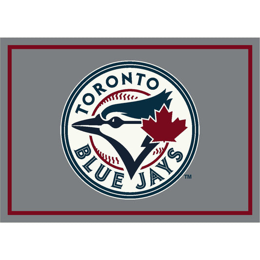 Toronto Blue Jays distressed style area rug