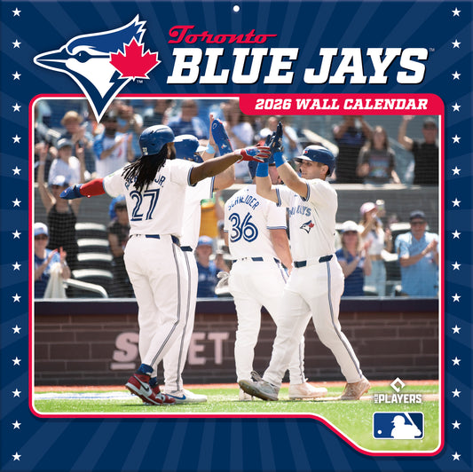 Toronto Blue Jays Team Photos Wall Calendar