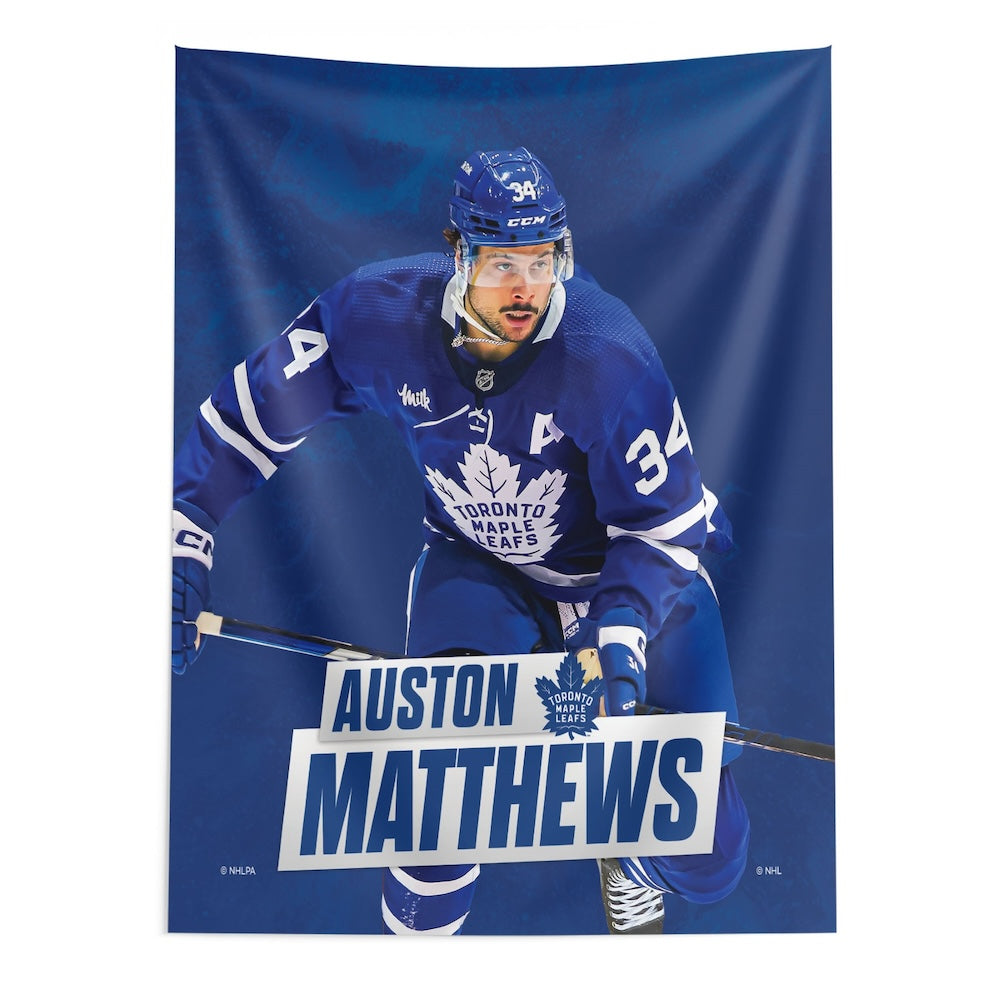 Toronto Maple Leafs Auston Matthews wall hanging