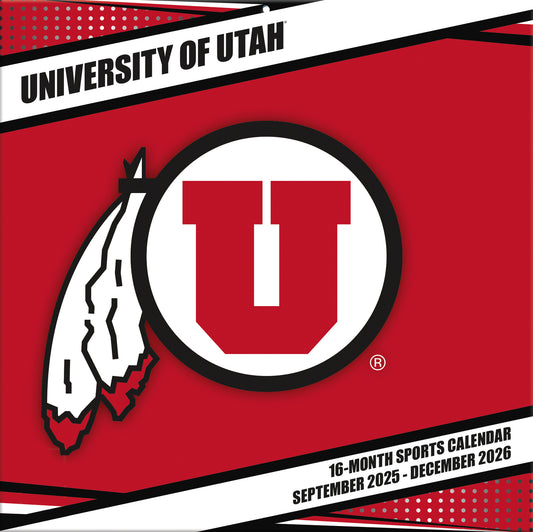 Utah Utes Team Photos Wall Calendar