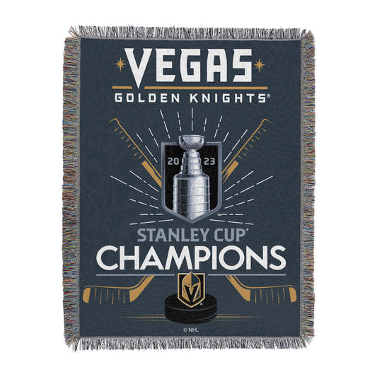 Vegas Golden Knights NHL Stanley Cup Champions tapestry