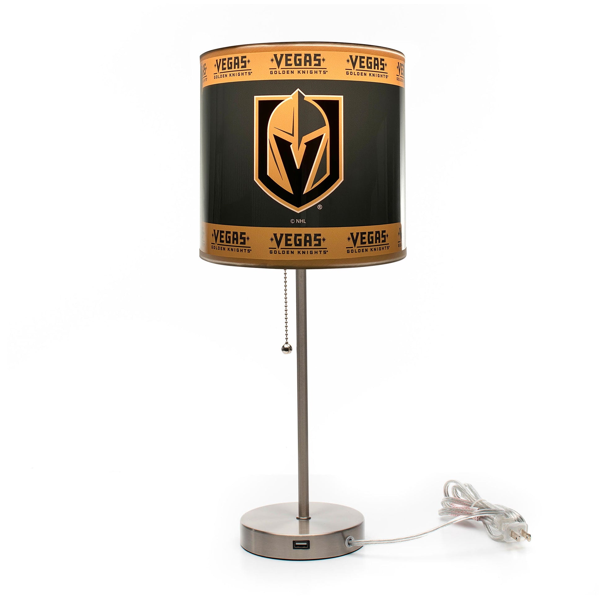 Vegas Golden Knights table lamp