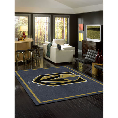 Vegas Golden Knights spirit style area rug life