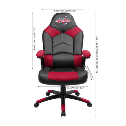 Washington Capitals Office Gamer Chair Dimensions