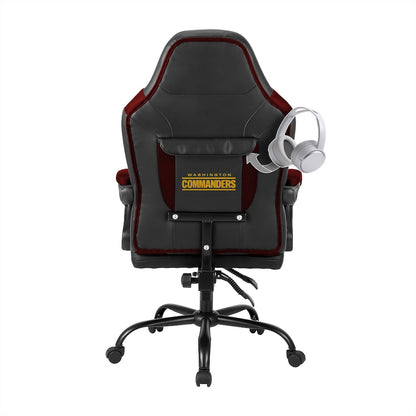 Washington Commanders Office Gamer Chair Back