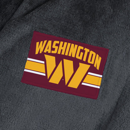 Washington Commanders team color bathrobe patch