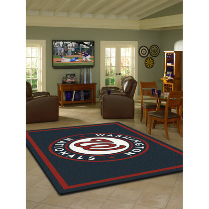 Washington Nationals spirit style area rug life