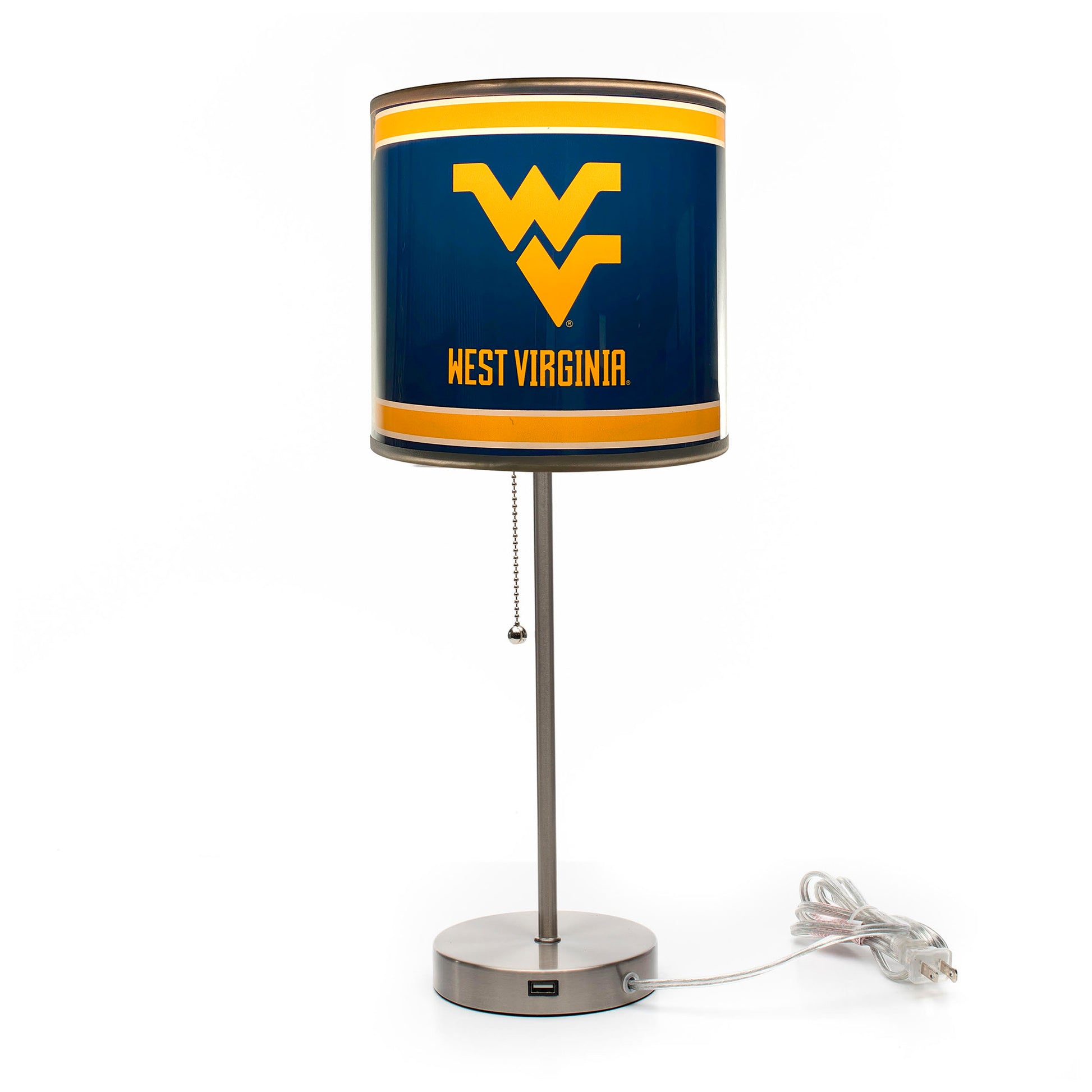 West Virginia Mountaineers table lamp