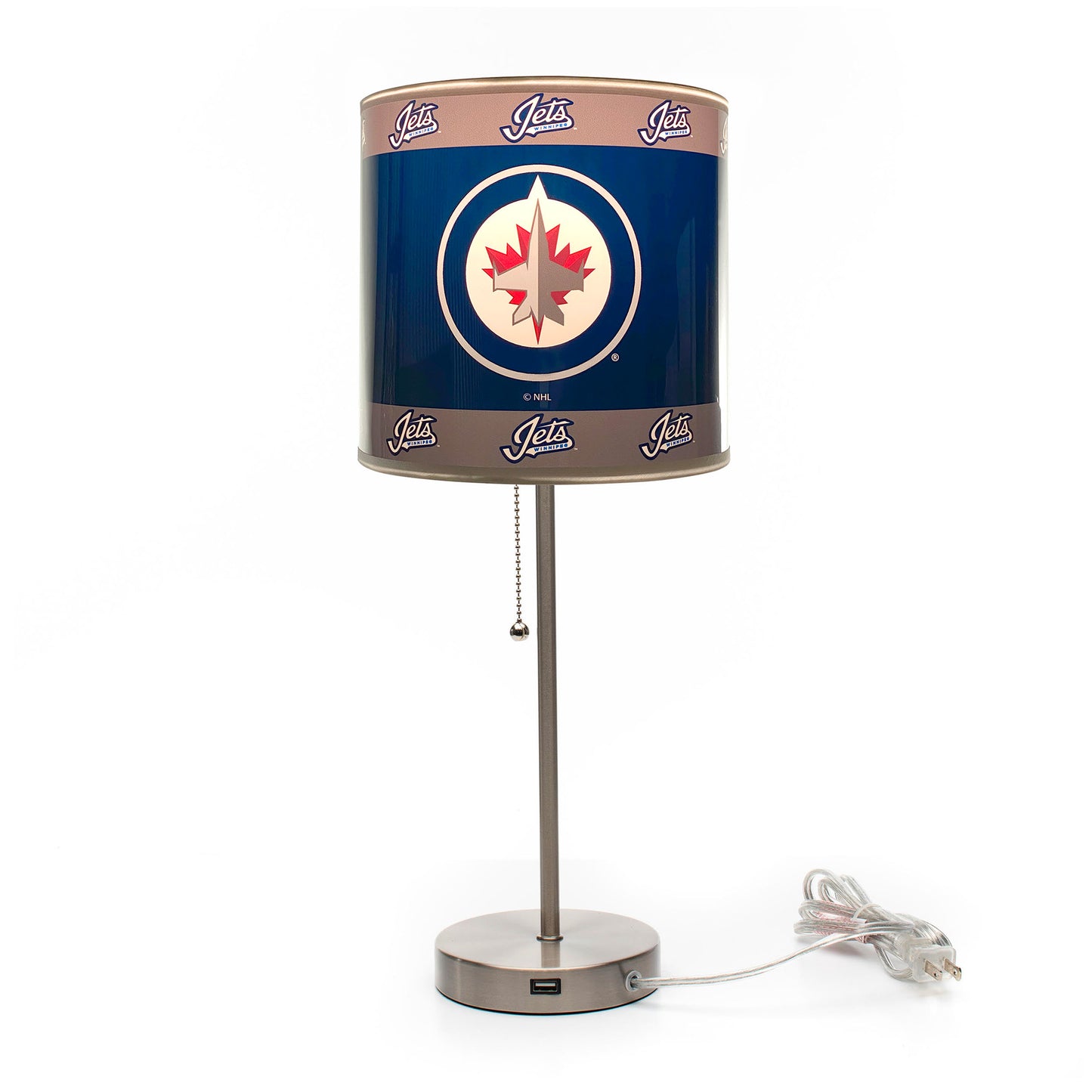 Winnipeg Jets table lamp