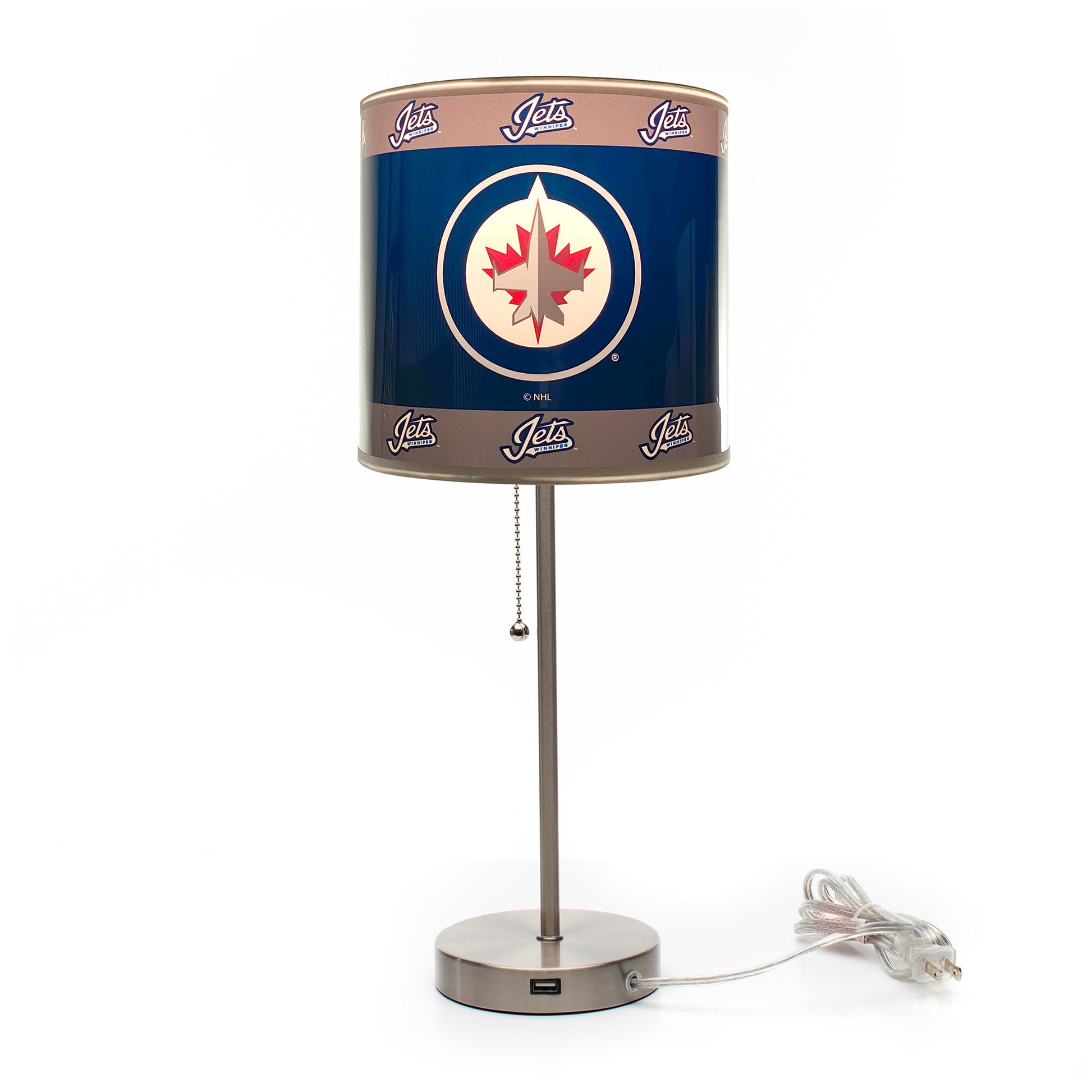 Winnipeg Jets table lamp