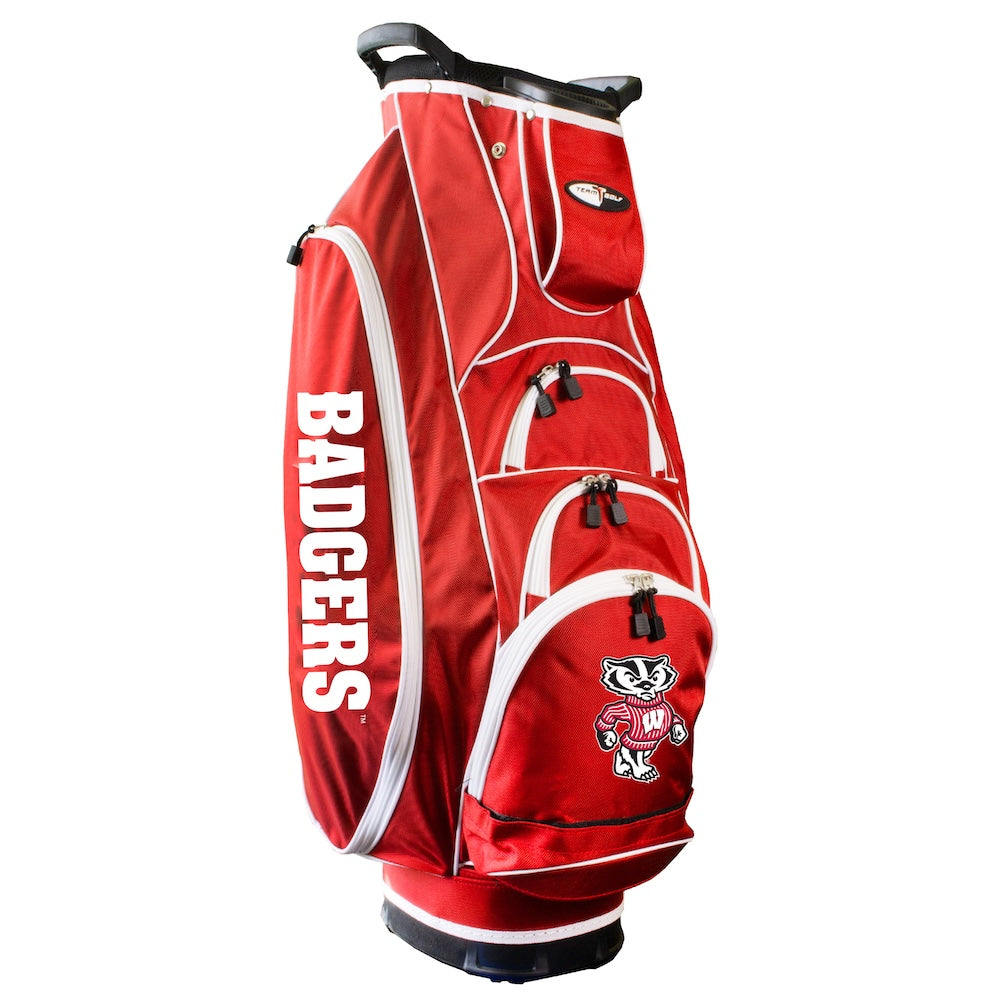 Wisconsin Badgers Red Albatross Golf Bag
