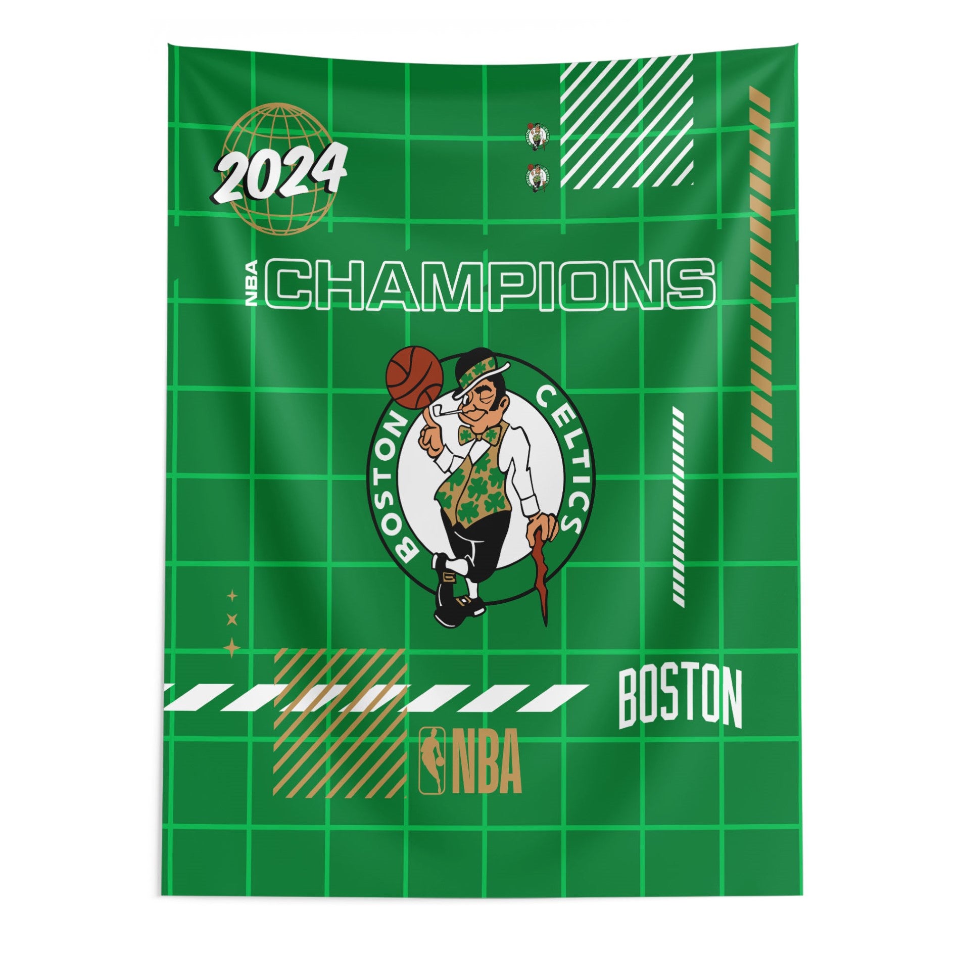 Boston Celtics NBA Champions wall hanging