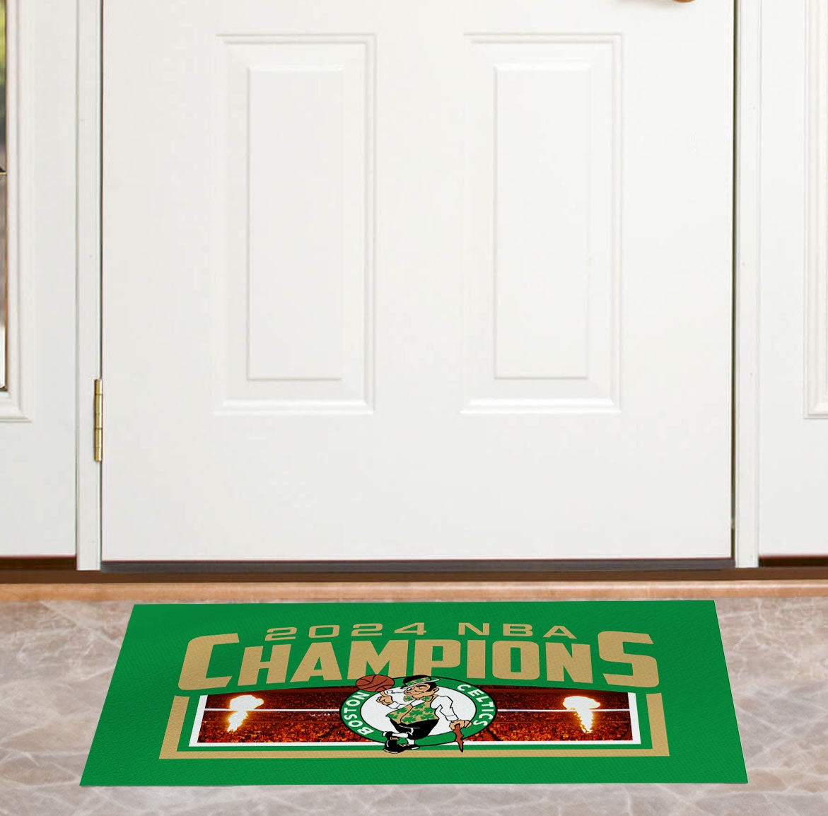 Boston Celtics NBA Champions floor mat