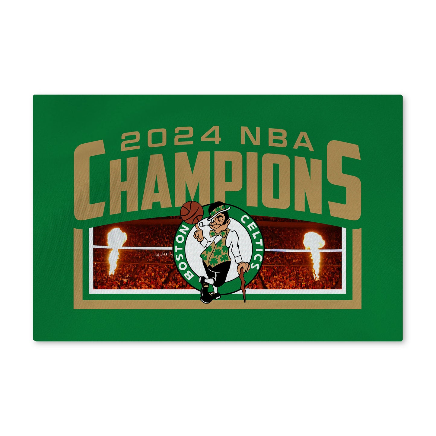 Boston Celtics NBA Champions rug